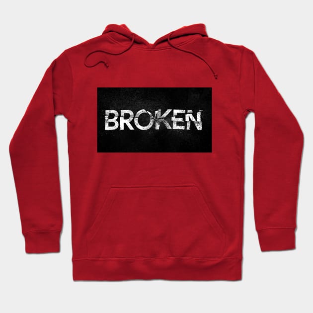 Broken Hoodie by Little Painters